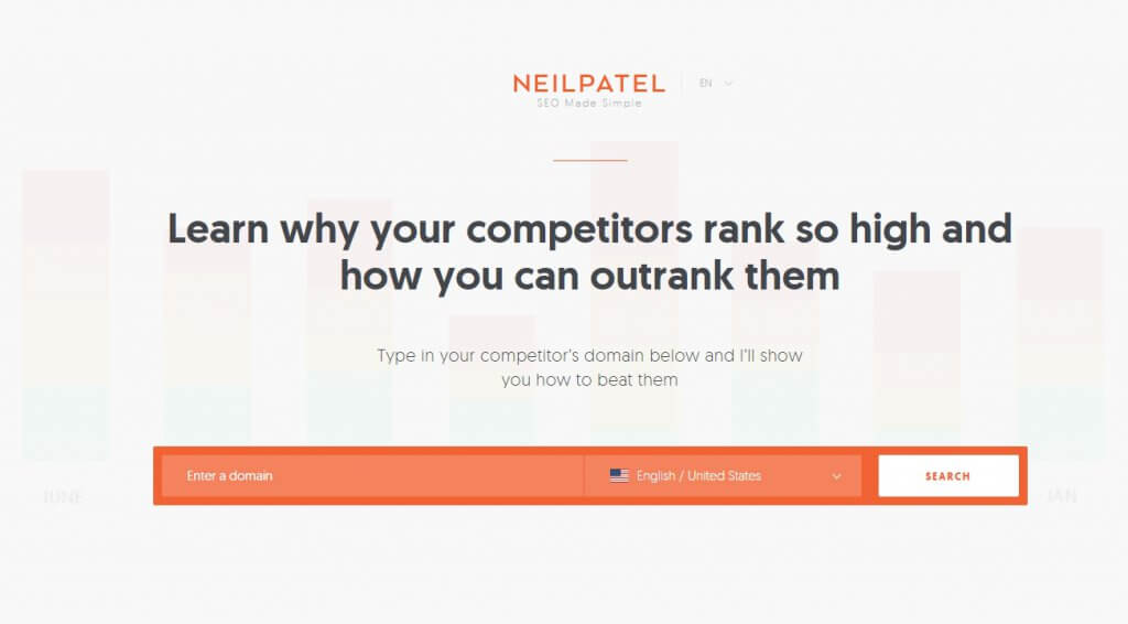 NeilPatel - מחקר מתחרים